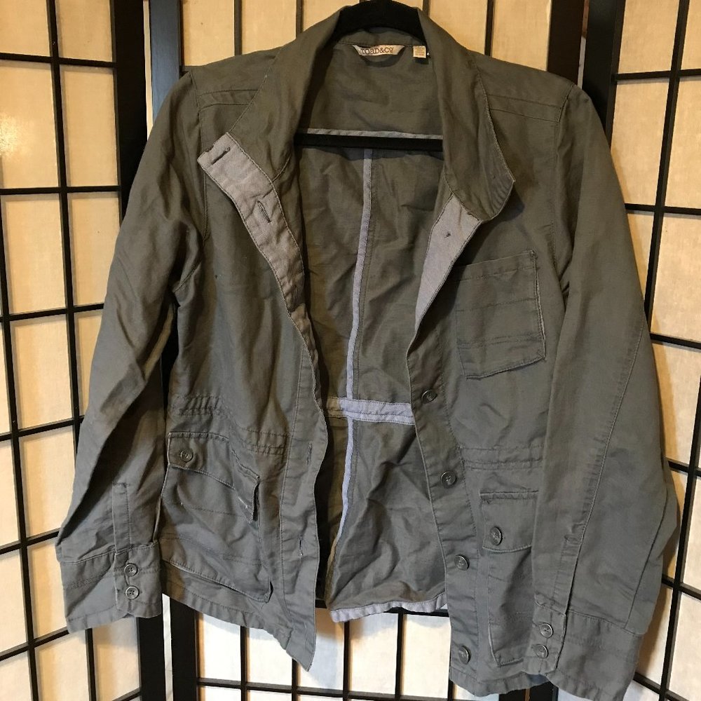 Toad& Co Women's Linen Jacket Size Medium